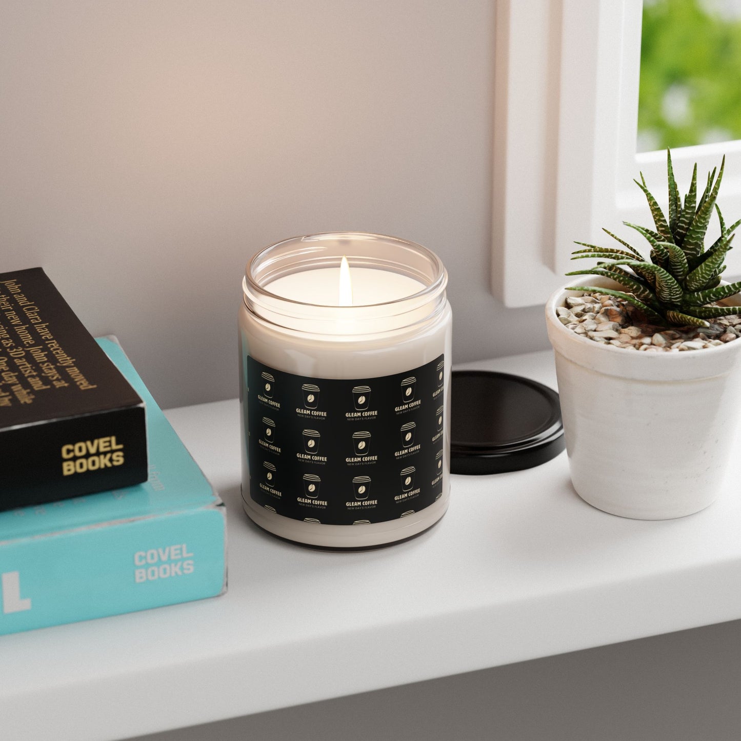 Gleam Coffee-Specialty Scented Candle – Premium Hand-Poured Soy Wax with Multiple Fragrance Options