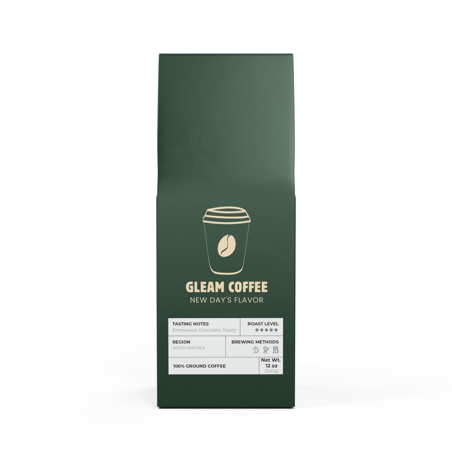 Bitterroot Dark French Roast Coffee 12oz | Bold Blend